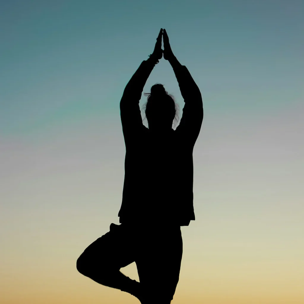 Yoga på stranden i Köpingsvik